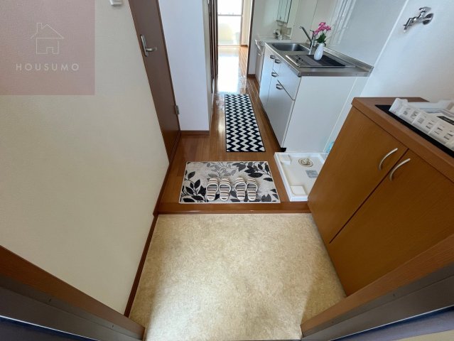 玄関　明るい玄関です