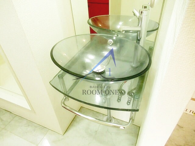 洗面設備　洗面台です。