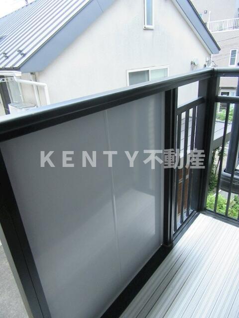 バルコニー　２０７号室の写真です
