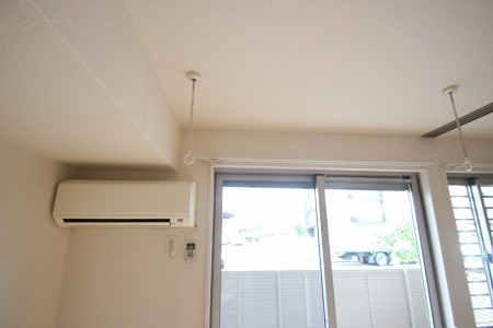 その他部屋・スペース　便利な室内物干し設置済み☆