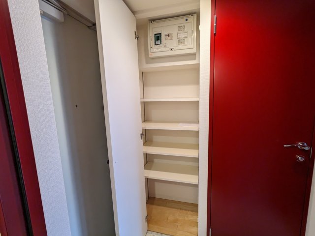 収納　大きなスペースがあり、収納には困りません