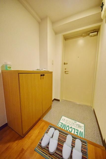 玄関　シューズボックスあります♪