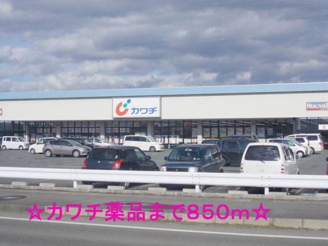 ドラックストア　カワチ薬品（ドラッグストア）まで850m