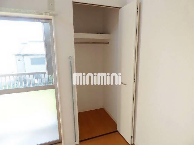 収納　奥行きのあるクローゼットです