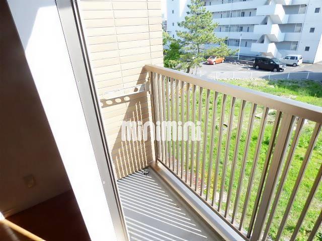 バルコニー　日当たり良好のベランダです