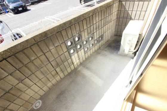バルコニー　※別部屋の写真です