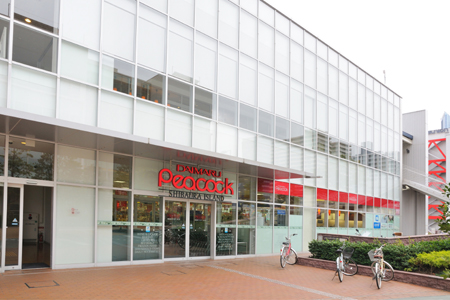スーパー　ピーコックストア芝浦アイランド店（スーパー）まで383m