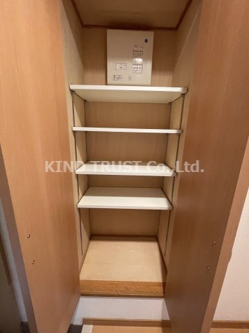 収納　ちょっとした収納スペースも充実しています