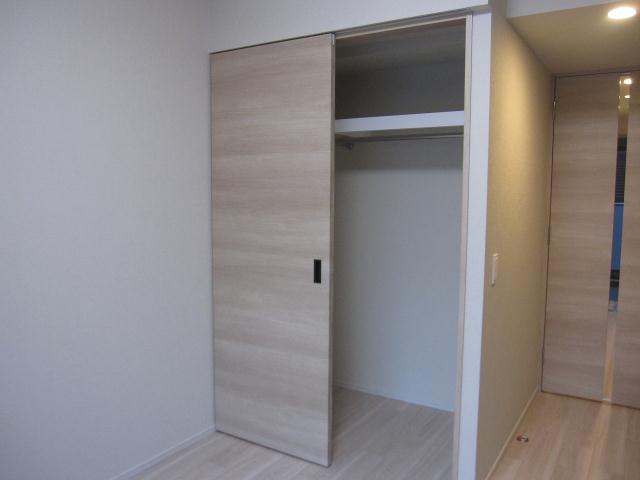 収納　たっぷりとした収納スペースです