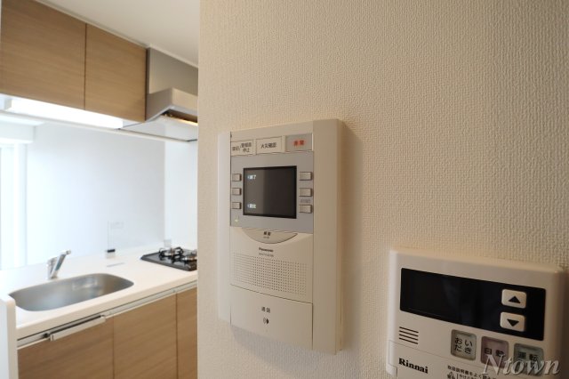 セキュリティ　モニター付きインターホンです