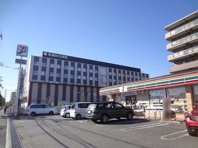 コンビニ　セブンイレブン 船橋北本町2丁目店（コンビニ）まで582m