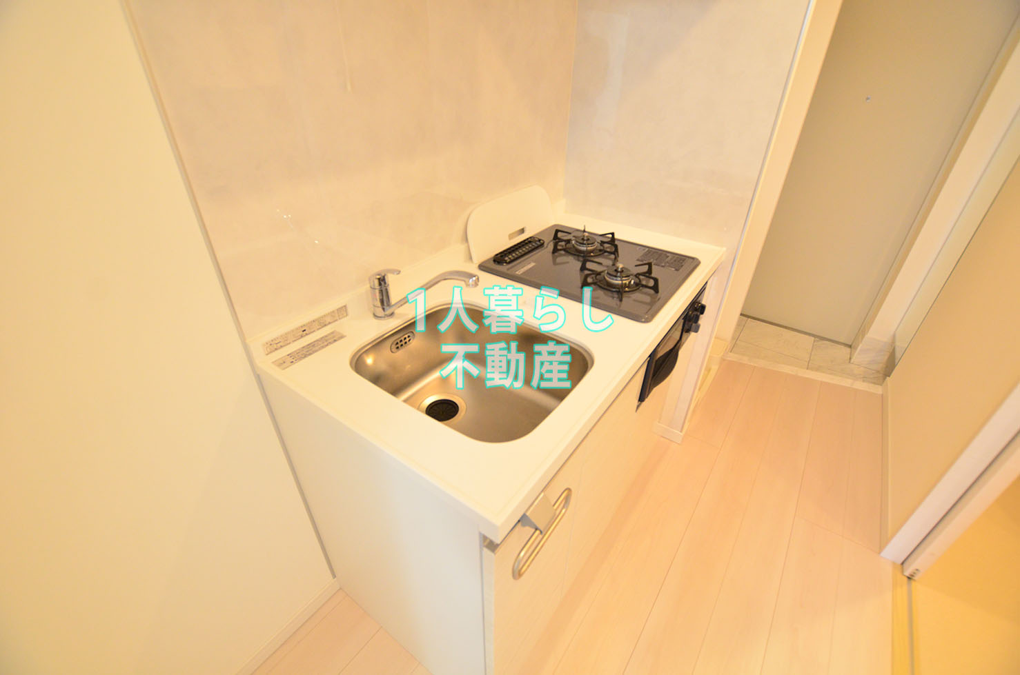 キッチン　2口ガスコンロです