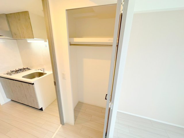 収納　しっかり収納スペースも確保。使いやすいお部屋です。