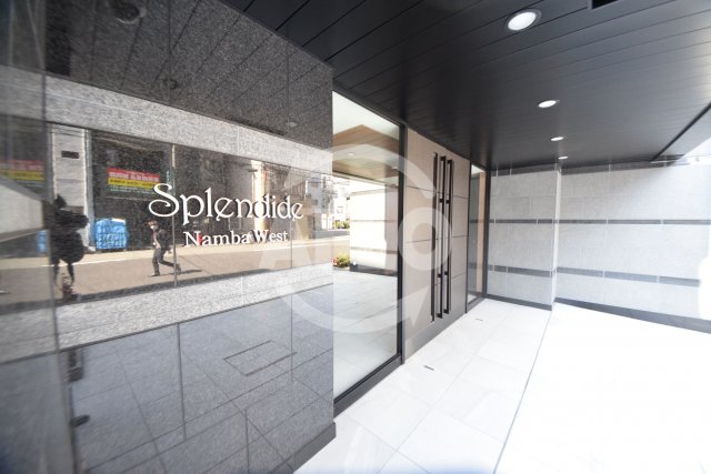エントランス　スプランディッド難波WEST　エントランス