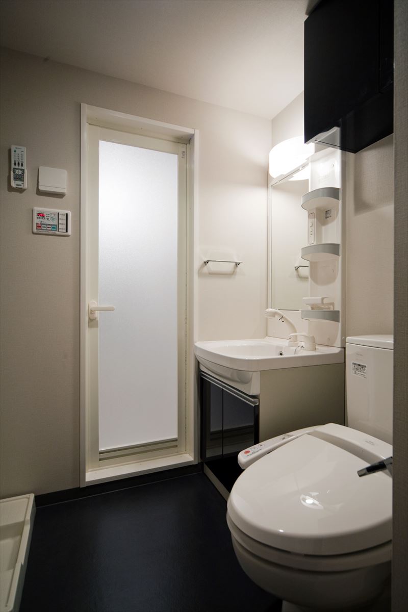 トイレ　ゆったりとした空間のトイレです