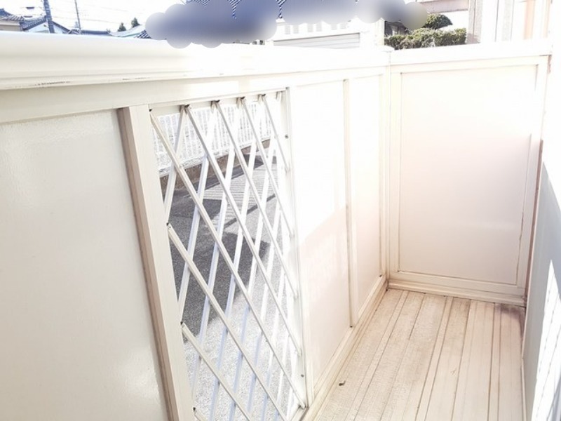 バルコニー　図面と現状に相違がある場合には現状を優先