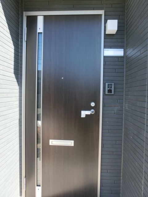 セキュリティ　来訪者のわかるモニターホンです