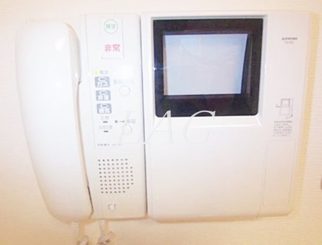 セキュリティ　モニター付きインターホンです。