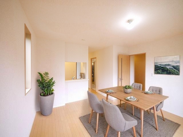 居室・リビング　CGで家具等を配置したもので家具等は含まれません