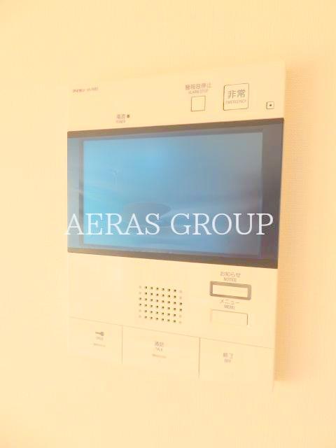 セキュリティ　モニター付きインターホン