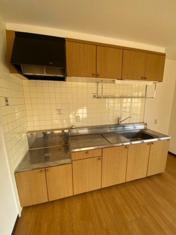 キッチン　ガスコンロ設置可能なキッチンです！