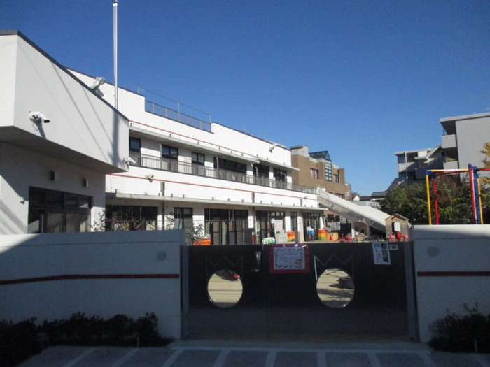 幼稚園・保育園　上小田中保育園（幼稚園・保育園）まで50m