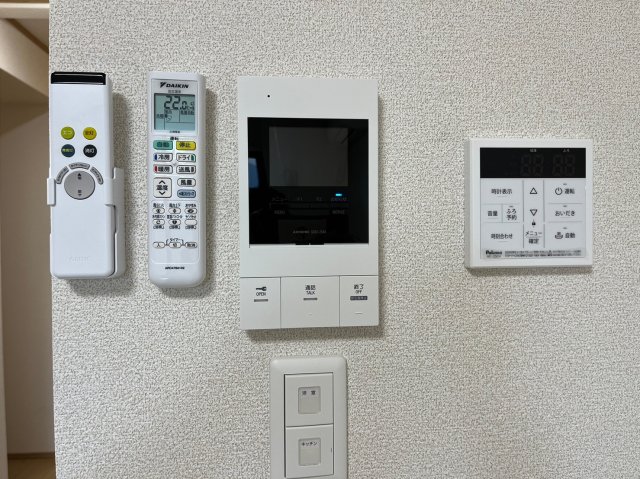 セキュリティ　同物件内102号室の写真です