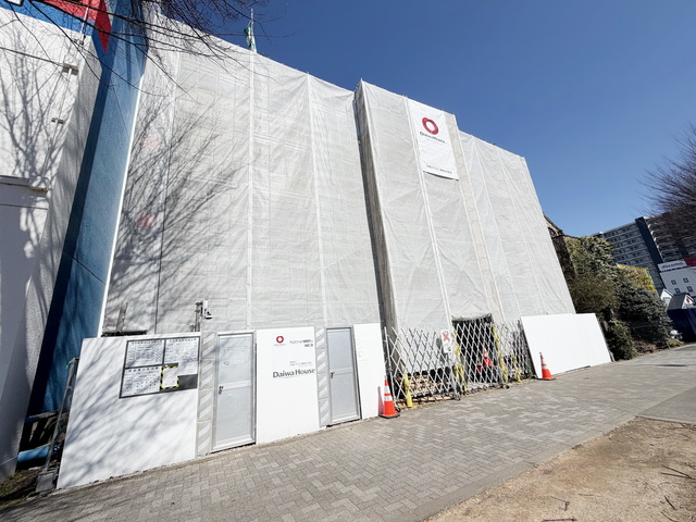 建物外観　～頑張って建築中～