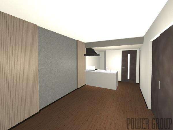 居室・リビング　パース画像