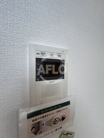 セキュリティ　EbyU新大阪　モニター付きインターホン