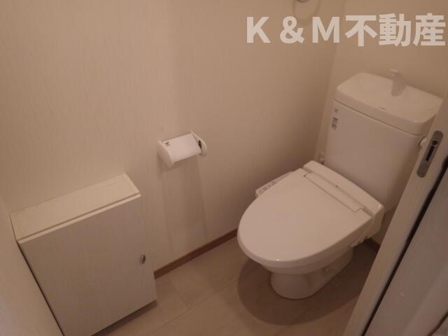 トイレ　ゆったりとした空間のトイレです