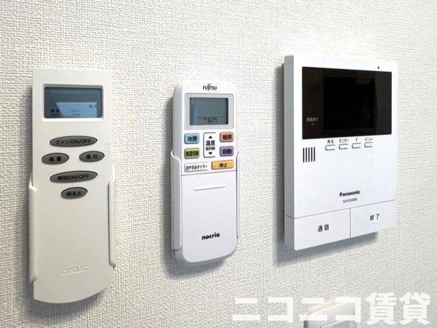 セキュリティ　モデルルームの写真