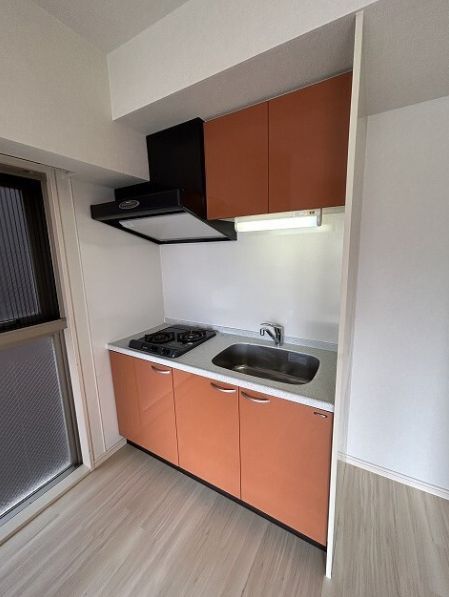 キッチン　★使いやすい二口コンロ、システムキッチン★