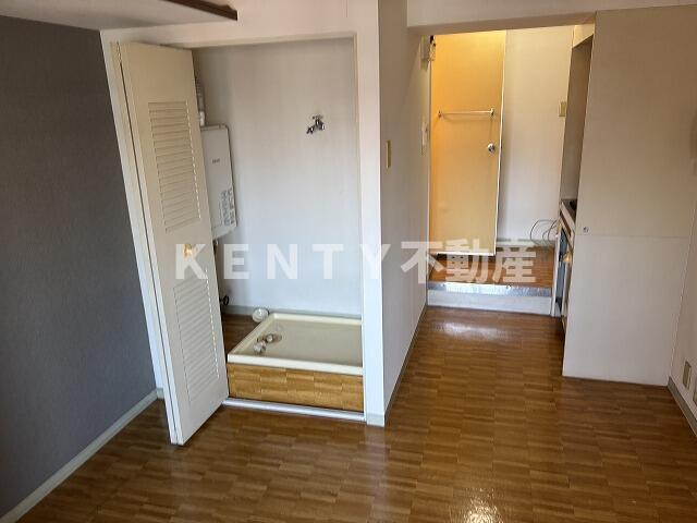 収納　たっぷりとした収納スペースです