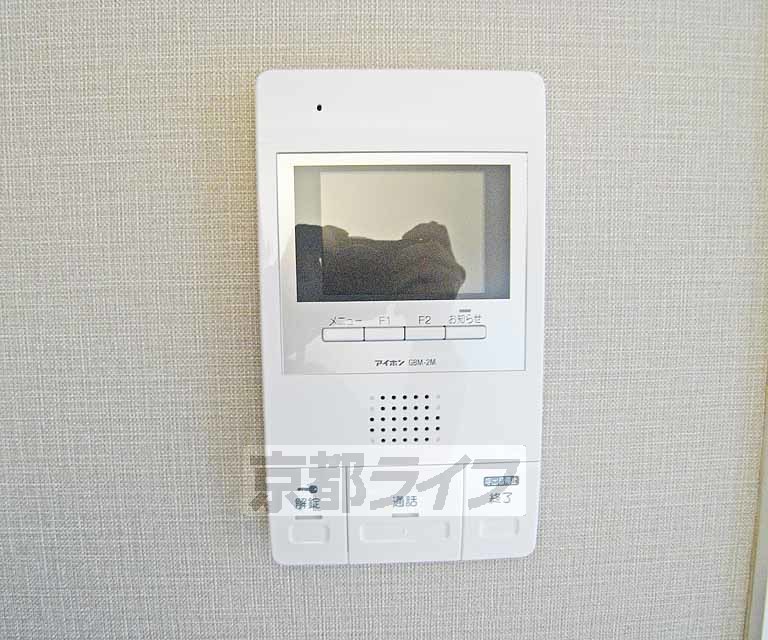 セキュリティ　顔が見えて安心です。