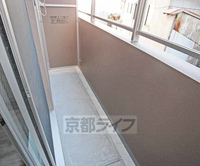 バルコニー　広いバルコニーです。