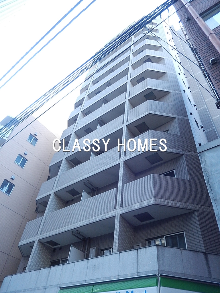 建物外観　2007年竣工　コンシェリア新橋：外観