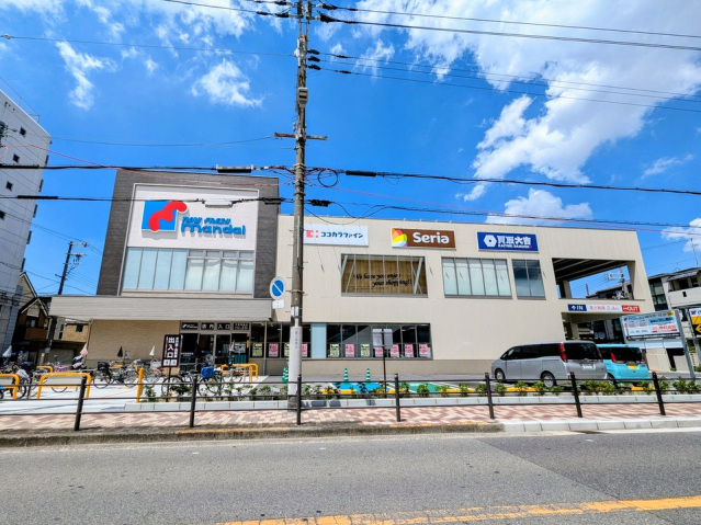 スーパー　万代平野西脇店（スーパー）まで604m