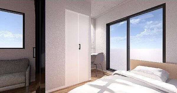 ロビー　内装イメージパースとなります。