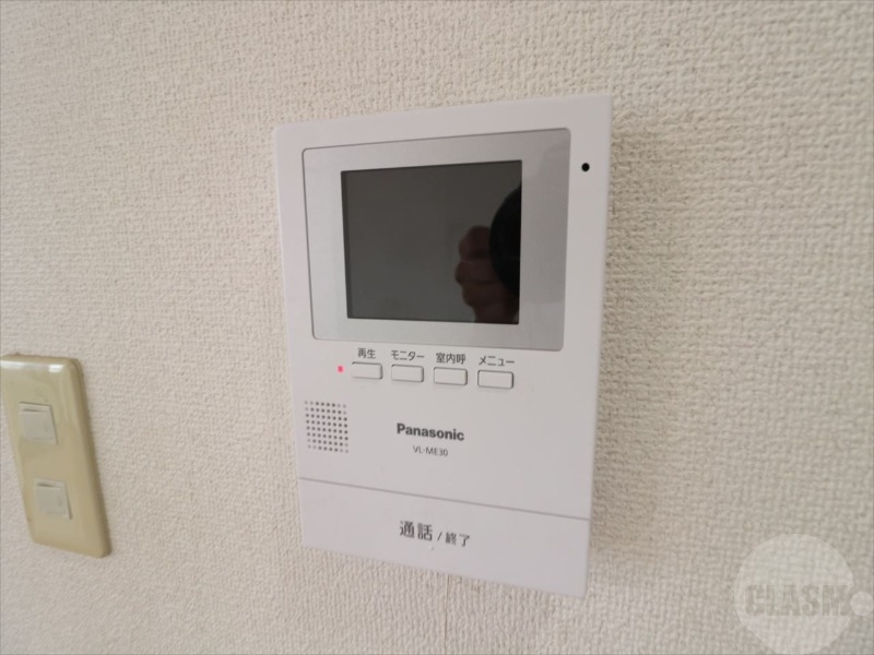 セキュリティ　モニター付きインターホン