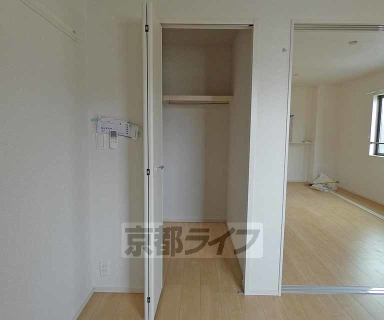 収納　奥行きのある収納です。