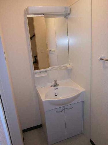 洗面設備　同タイプの物件になります