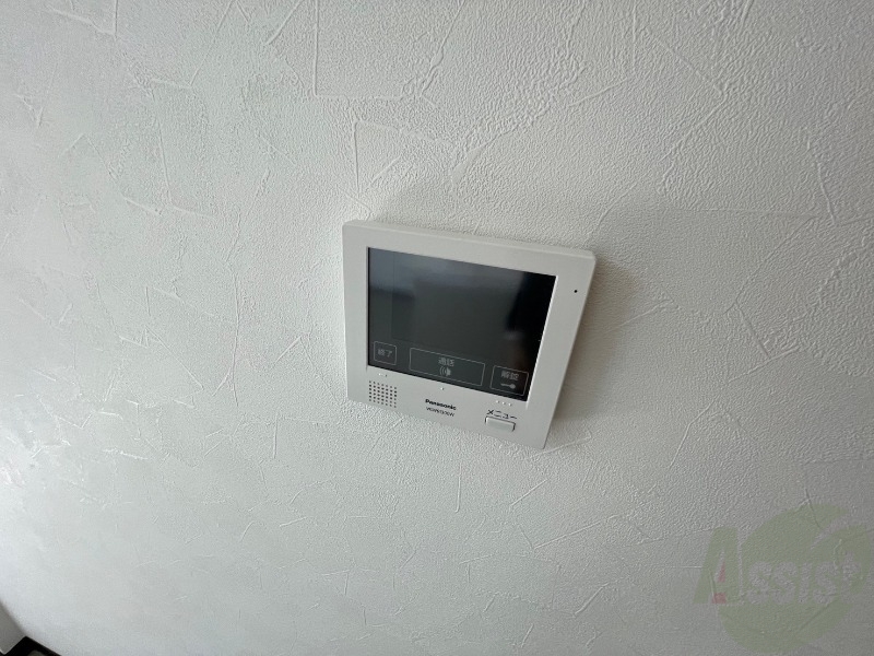 セキュリティ　インターホンで来客確認ができます。安心ですね。