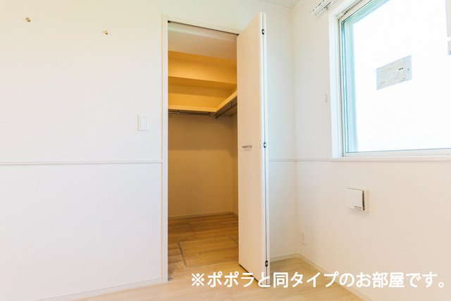収納　たっぷりとした収納スペースです