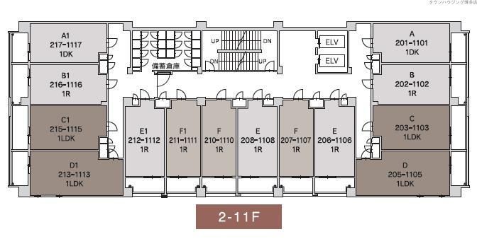その他共有部分　間取図