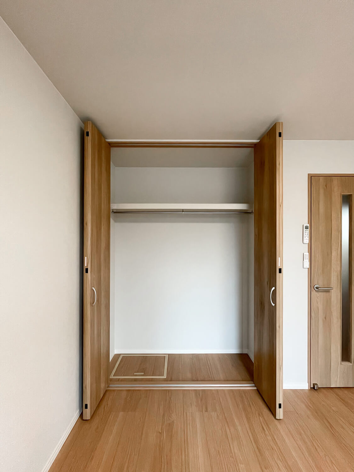 収納　収納のためのスペースです