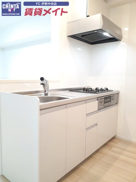 キッチン　同タイプの部屋写真です。