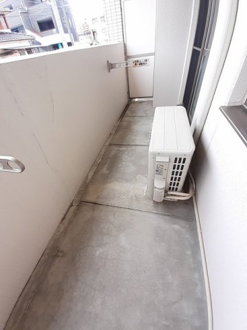 バルコニー　広々としたバルコニーです