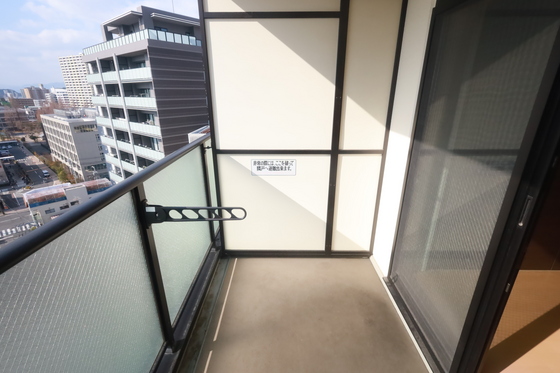 バルコニー　※別部屋の写真です