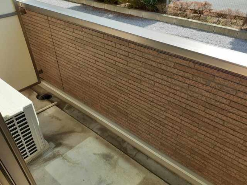 バルコニー　図面と現状に相違がある場合には現状を優先